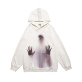 Men Hoodie Figure Print Hooded Pullover