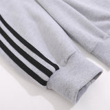 Men Hoodie Letter Embroidered Lapel Sweater Men's Loose Sports Spring and Autumn