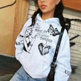 Women Sweatshirt Spring and Autumn Long-Sleeved Printed Coat for Women