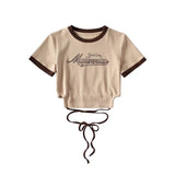 Women T-Shirt Short-Sleeved T-shirt Women's Summer Slim Top