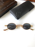 Chrome Hearts Sunglasses Personalized Vintage Metal Round Frame Sunglasses