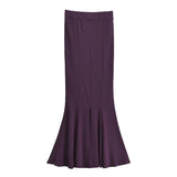 Women Skirt Spring Midi Skirt Fishtail Dress Long Skirt