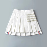 Women Skirt High Waist Pleated Skirt Skirt