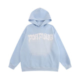 Men Hoodie Five-Pointed Star Foam Thin Hoodie