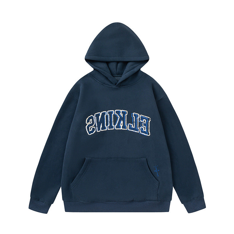 Travis Scott Hoodie Travis ScottElkins HS Hoodie Hooded Loose Sweater