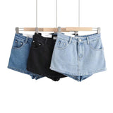 Women Skirt Denim Skirt Women's Short Skirt