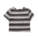 Women T-shirt Short-Sleeved T-shirt for Girls Summer Affixed Cloth Embroidered