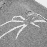 Women Sweater Women's Autumn Crew Neck Long Sleeve Loose Sweater