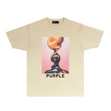 Purple Brand T Shirt Short Sleeve T-shirt Blouse