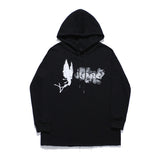 Palm Angle Hoodie Demon Smoke Angel Hooded Sweater Couple Big V Hat