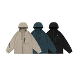 Unisex Jacket Autumn Embroidery Printed Shell Jacket Women's Clothing