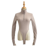 Women T-Shirt Tight Bottoming Long Sleeve T-shirt Top for Women Spring and Autumn