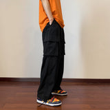 Men Sweatpants Men's Summer Ins Loose Straight Casual Pants Design Sense