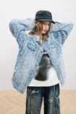 Unisex Jacket Autumn Denim Tassel Jacket Women's Clothing