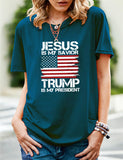 Women's Independence Day T Shirt Printed Short-Sleeved T-shirt