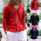 Men Sweater Autumn and Winter Men's Jacket Knitted Sweater Men's Jacket