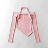Women T-Shirt Long-Sleeved T-shirt Slim Bottoming Shirt