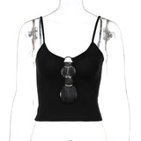 Women Halter Tops Spring Fashion Slim Strap Top
