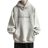 Men Hoodie Hiphop Sweater Men's Spring and Autumn Hooded Jacket Fashion Brand Top