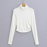 Women's T-Shirt Spring and Autumn Undershirt Women's T-shirt Top