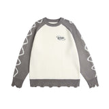 Unisex Sweatshirt Autumn Stitching Sweater