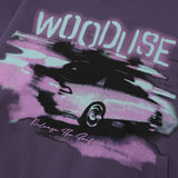 Men Hoodie Retro Car Printed Hoodie
