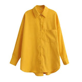 Women T-shirt Loose Slimming Shirt Female Autumn Long-Sleeved Top