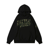 Men Hoodie Embroidered Letter Hooded Sweater Men's Shirt Loose Casual