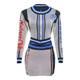 Women Co-Ord Set Fall Women's Clothing Casual Top Sexy Skirt Sets