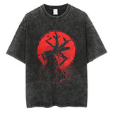 Graphic Vintage Cotton Tee for Men Women Summer Casual