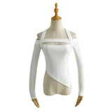 Women T-Shirt Long-Sleeved T-shirt Slim Bottoming Shirt