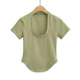 Women T-Shirt Summer Short-Sleeved Shirt Short T-shirt