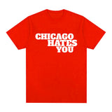 Chief Keef T Shirt Rapper Chief Keef Chicago Hates You Same Style T-shirt Men F