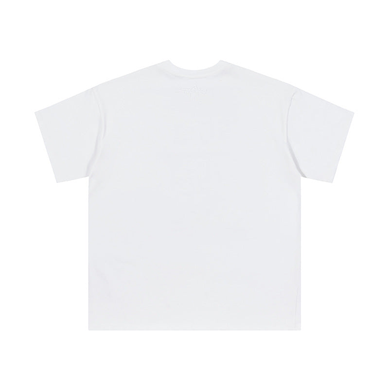 Travis Scott T-Shirt Crew Neck Loose Short Sleeve T