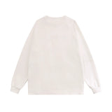 Men Hoodie Five-Pointed Star round Neck Sweater Sports Loose Casual Long Sleeve Pullover Top