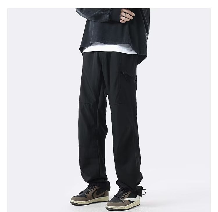Men Sweatpants Functional Charging Pants Loose Casual Sports Pants