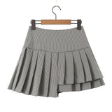 Women Skirt Women's Student's Dress Half-Length Sports Culottes