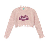 Women Sweater Short Sweater Spring and Autumn Casual Girls' Sweater