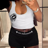 Women Co-Ord Set Spring and Summer Vest Shorts Set