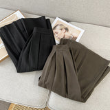 Women Skirt Women Early Autumn Retro A- line Skirt
