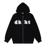 Men Hoodie Letter Print Sweatshirt Coat Men's Casual Long Sleeve Spring and Autumn