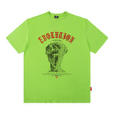 Men's T Shirt Printed Short-Sleeved T-shirt Men's and Women's Vibe Style Loose