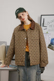 Unisex Jacket Autumn Concave-Convex Pattern Casual Jacket Women's Clothing