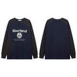 Men Long Sleeve Shirt Design Stitching Long Sleeve Bottoming T-shirt Men and Women Autumn