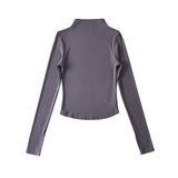 Women T-Shirt Bottoming Shirt Women Autumn and Winter Long Sleeve T-shirt