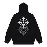 Men Hoodie Print Hooded Pullover Men's Spring and Autumn Long Sleeve Loose Sports