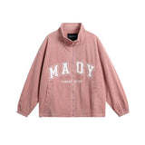 Unisex Jacket Autumn Letter Print Jacket for Girls