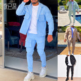 Men Co-Ords Overalls Men's Suit Sports and Leisure