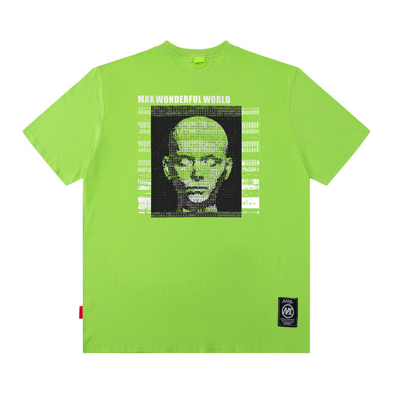 Men T Shirt Short Sleeve T-shirt Men and Women Loose