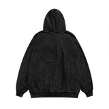 Men Hoodie Hooded Sweater Pullover Men's Washed and Worn Hoodie Spring and Autumn